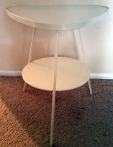 Photo by Wayne Owensby 3-legged stool provides balance