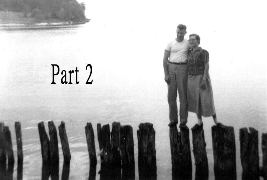 Mama and Daddy at Connor's Point